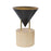 Kuzco Versus 15" Black Table Lamp, Urban Bronze