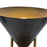 Kuzco Versus 15" Black Table Lamp, Urban Bronze