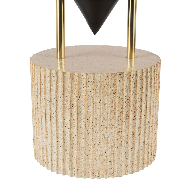 Kuzco Versus 15" Black Table Lamp, Urban Bronze
