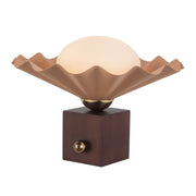 Kuzco Furrow 9" Red Table Lamp, Peach - TL354012PEC