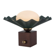Kuzco Furrow 9" Green Table Lamp, Pine Green - TL354012PGN