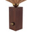 Kuzco Furrow 14" Red Table Lamp, Peach