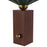 Kuzco Furrow 14" Green Table Lamp, Pine Green