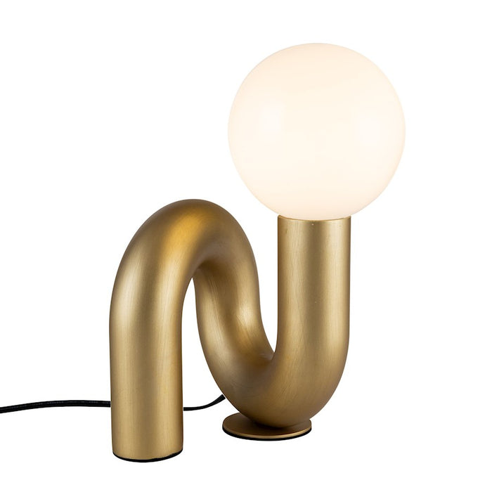 Alora Mood Sadie 1 7" Light Table Lamp, Brushed Gold - TL420107BG