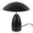 Kuzco Poppy 12" Black Dimmable LED Table Lamp, Glossy Black
