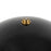 Kuzco Poppy 9" Black Dimmable LED Table Lamp, Glossy Black