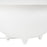 Kuzco Rowan 17" Wht Table Lamp, Antique Wht/White Linen
