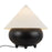 Kuzco Rowan 17" Blk Table Lamp, Matte Black/White Linen - TL453017MBWL