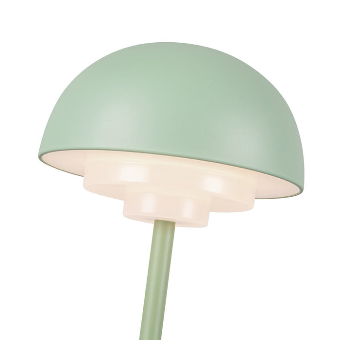 Kuzco Hinata 12" Table Lamp, Sage Green