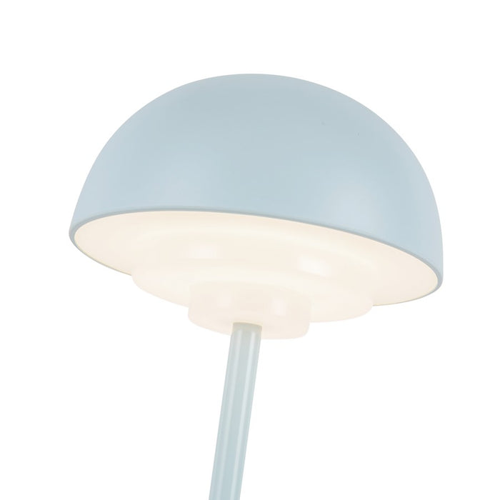 Kuzco Hinata 12" Table Lamp, Sky Blue