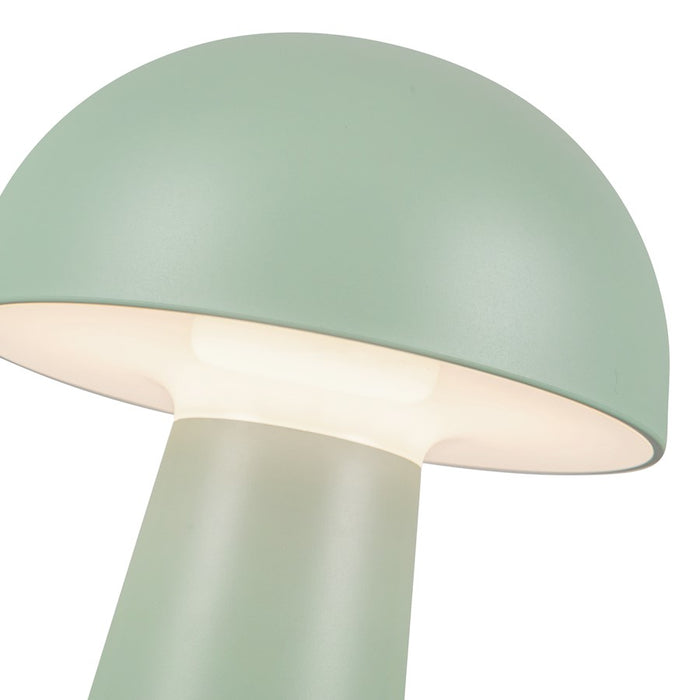 Kuzco Asher 8" Table Lamp, Sage Green