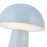 Kuzco Asher 8" Table Lamp, Sky Blue