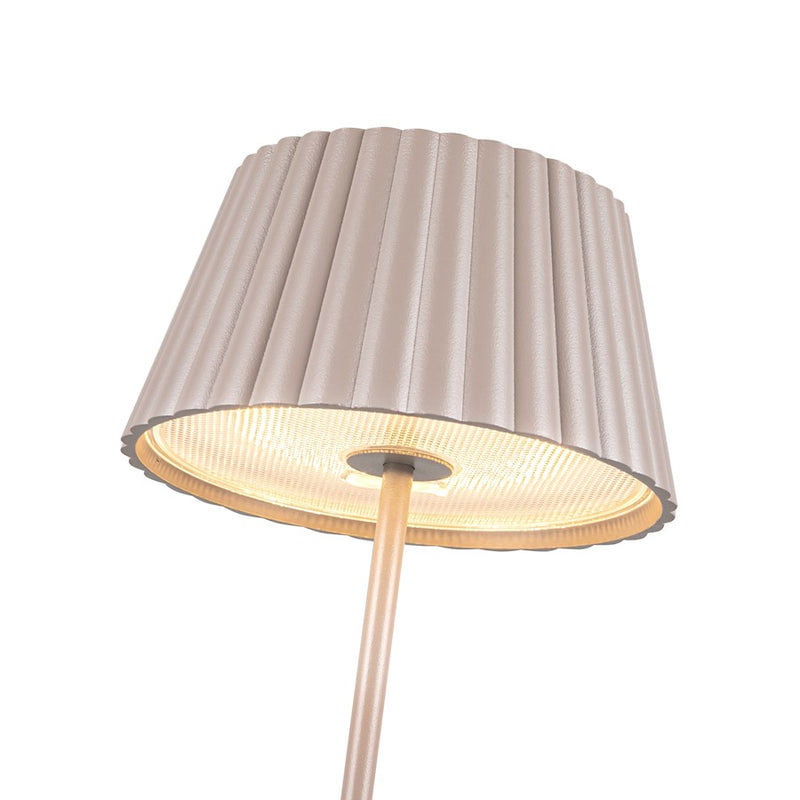 Kuzco Dario 14" Table Lamp, Moonstone Gray