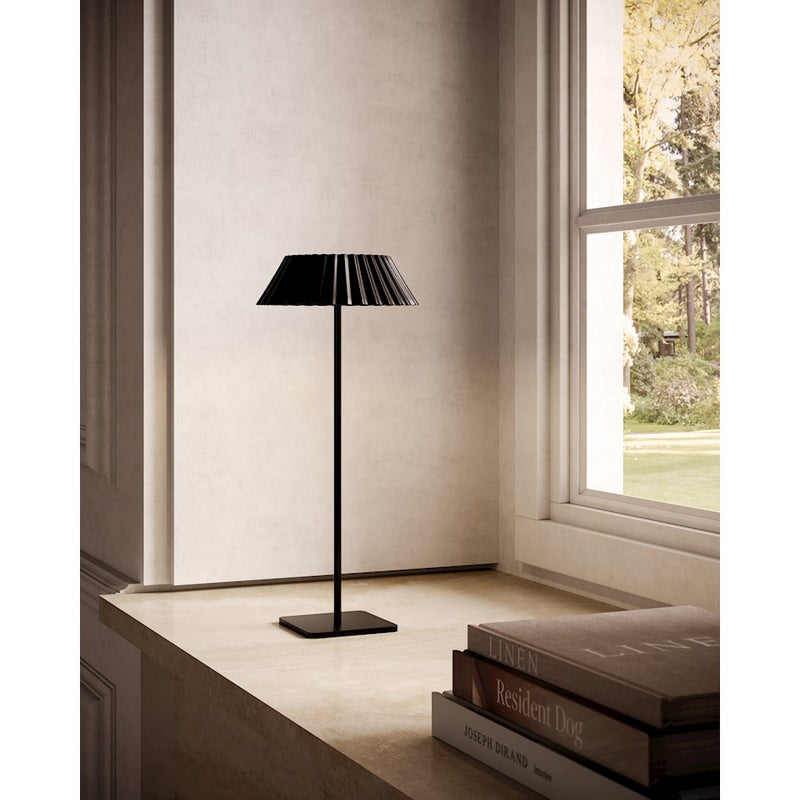 Kuzco Pela 14" Table Lamp, Black