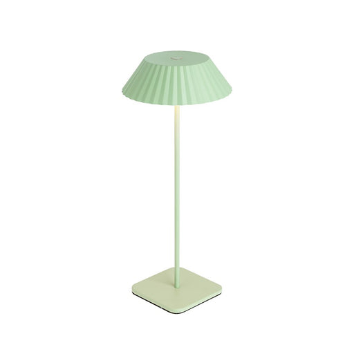 Kuzco Pela 14" Table Lamp, Sage Green