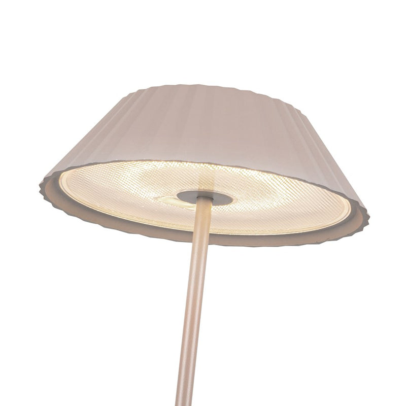 Kuzco Pela 14" Table Lamp, Moonstone Gray
