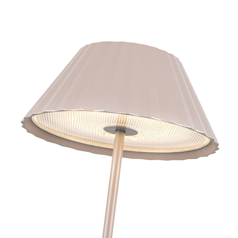 Kuzco Zola 14" Table Lamp, Moonstone Gray