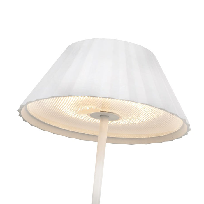 Kuzco Zola 14" Table Lamp, White