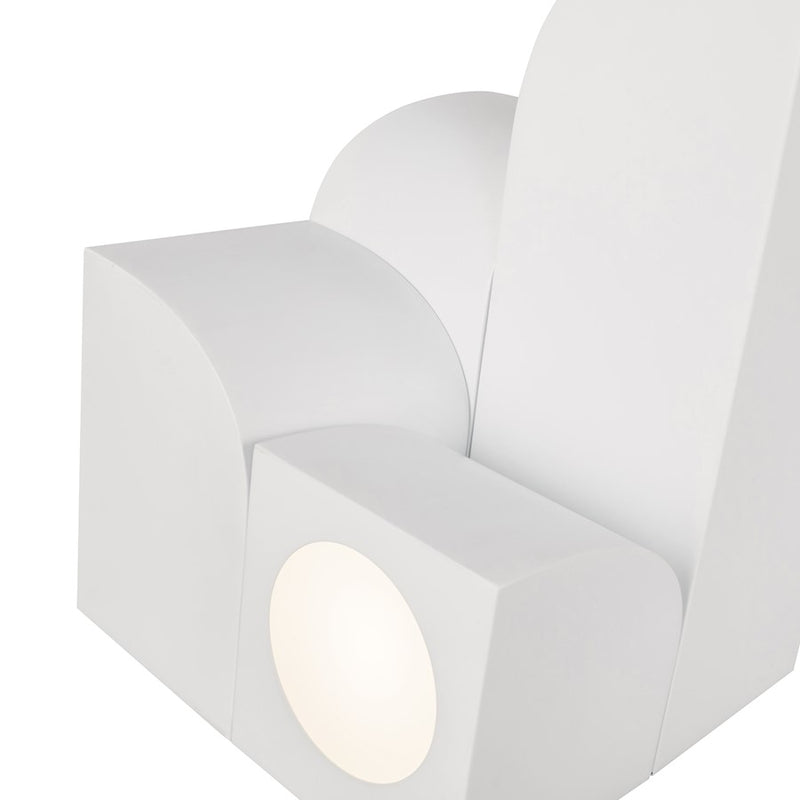 Kuzco Gypsum 12" Table Lamp, White