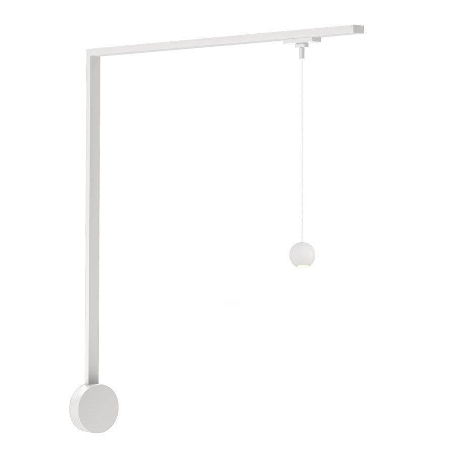 Kuzco Faria 3" White Dimmable LED Trilo Wall Kit, Wht - TR1W-P26903-WH