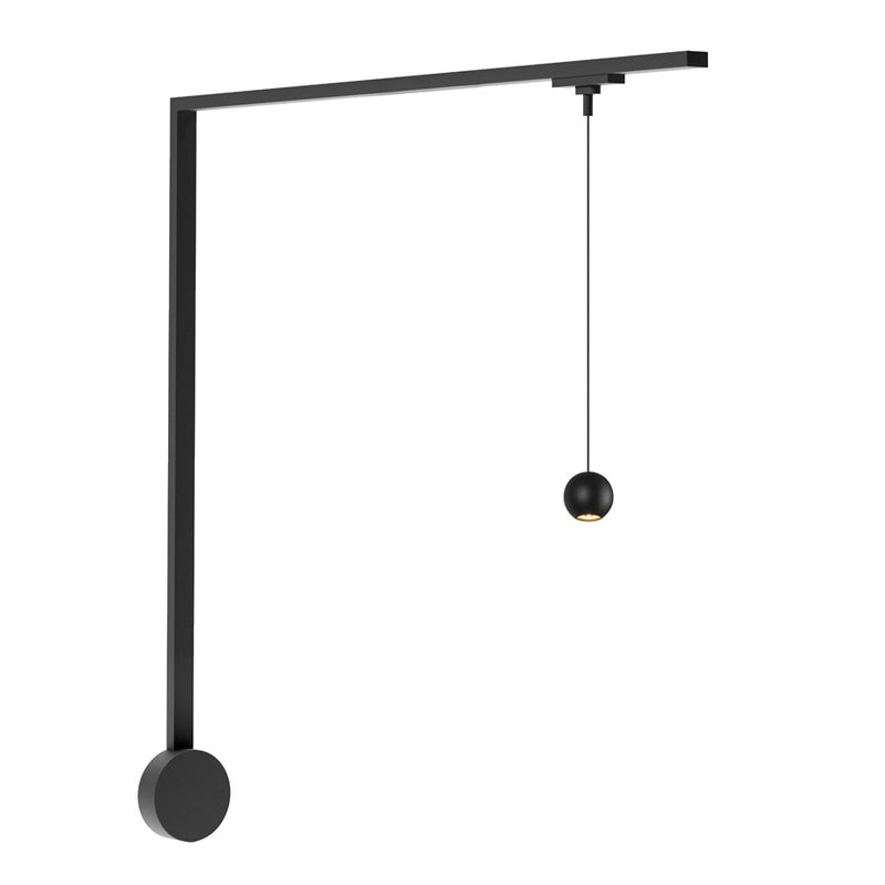 Kuzco Faria 3" Black Dimmable LED Trilo Wall Kit 4000K, Blk - TR1W4-P26903-BK