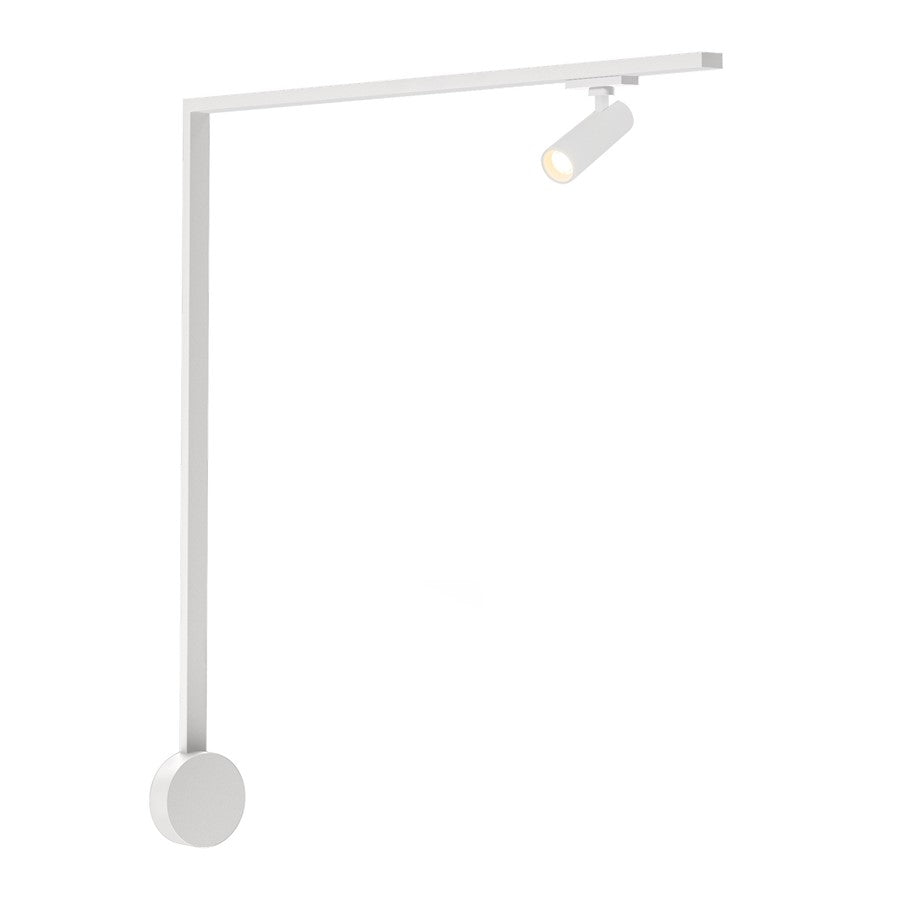 Kuzco Paolo 2" White Dimmable LED Trilo Wall Kit 4000K, Wht - TR1W4-S25925-WH