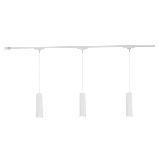 Kuzco Remuda 81" White Dimmable LED Trilo Ceiling Kit 3000K - TR3C-P71602-WH
