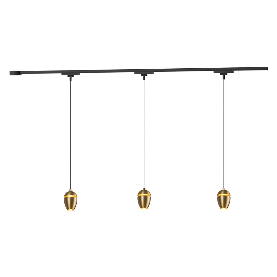Kuzco Eloa 38" Gold Dim LED Trilo Ceiling Kit 3000K, Gold - TR3C-P89703-BG