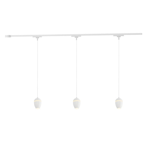 Kuzco Eloa 38" White Dimmable LED Trilo Ceiling Kit 3000K, Wht - TR3C-P89703-WH