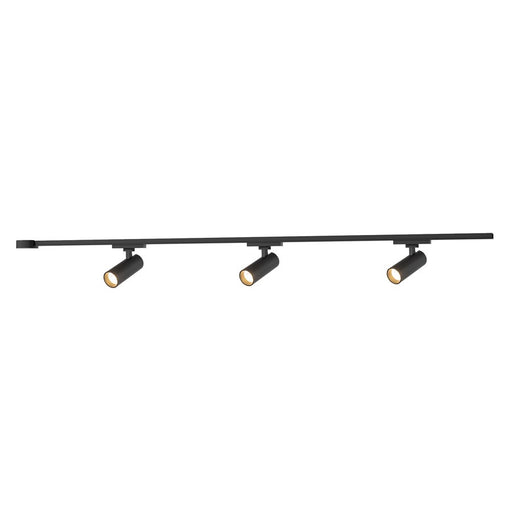 Kuzco Paolo 81" x 5" Dimmable LED Trilo Ceiling Kit 3000K, Blk - TR3C-S25925-BK