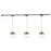 Kuzco Monae 81" Gold Dim LED Trilo Ceiling Kit 4000K, Gold - TR3C4-P11707-BG