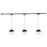Kuzco Monae 81" Black Dimmable LED Trilo Ceiling Kit 4000K, BK - TR3C4-P11707-BK