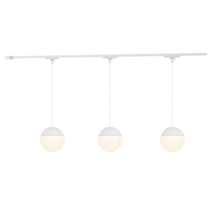 Kuzco Monae 81" White Dimmable LED Trilo Ceiling Kit 4000K, WH - TR3C4-P11707-WH