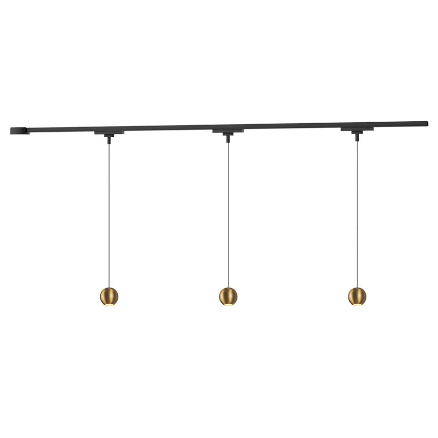 Kuzco Faria 38" Gold Dim LED Trilo Ceiling Kit 4000K, Gold - TR3C4-P26903-BG