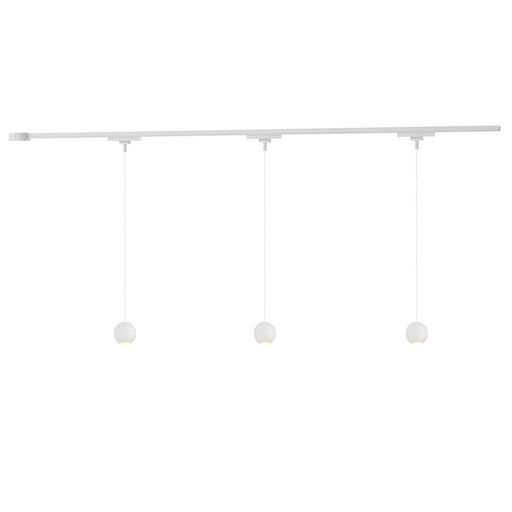 Kuzco Faria 38" White Dimmable LED Trilo Ceiling Kit 4000K, WH - TR3C4-P26903-WH