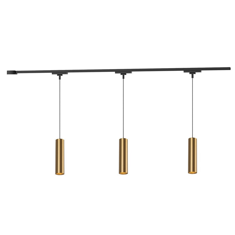 Kuzco Remuda 81" Gold Dim LED Trilo Ceiling Kit 4000K - TR3C4-P71602-BG