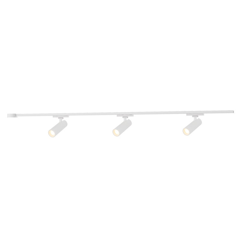 Kuzco Paolo 81" x 5" Dimmable LED Trilo Ceiling Kit 4000K, Wht - TR3C4-S25925-WH