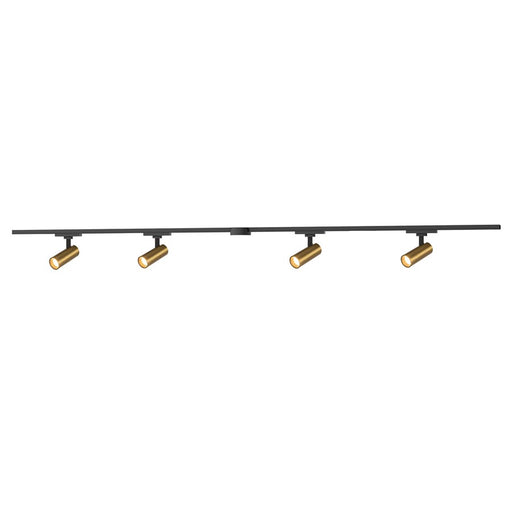 Kuzco Paolo 81" x 5" Dimmable LED Trilo Ceiling Kit 3000K, Gold - TR4C-S25925-BG