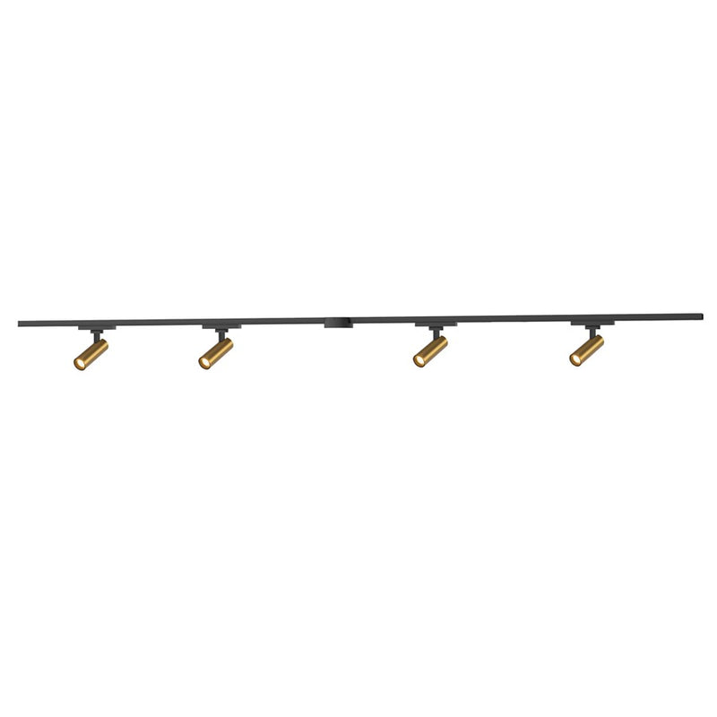 Kuzco Paolo 81" Gold Dim LED Trilo Ceiling Kit 4000K, Gold - TR4C4-S25914-BG