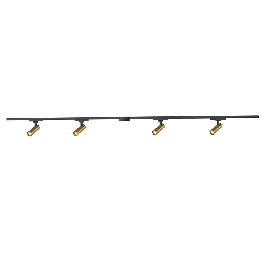 Kuzco Paolo 81" Gold Dim LED Trilo Ceiling Kit 4000K, Gold - TR4C4-S25914-BG