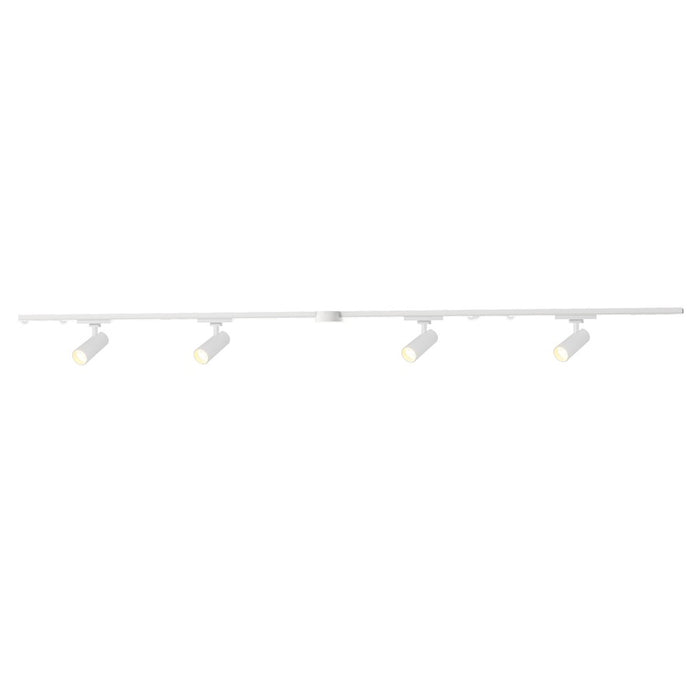 Kuzco Paolo 81" Wht Dim LED Trilo Ceiling Kit 4000K, Wht - TR4C4-S25914-WH