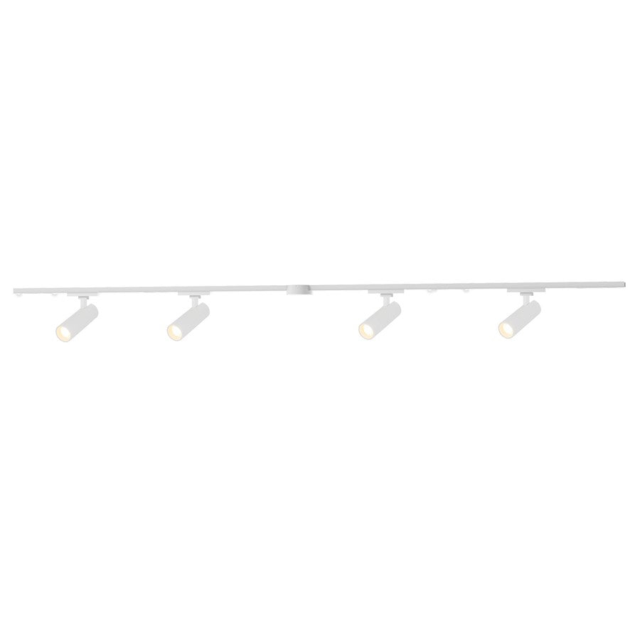 Kuzco Paolo 81" x 5" LED Trilo Ceiling Kit 4000K, Wht - TR4C4-S25925-WH