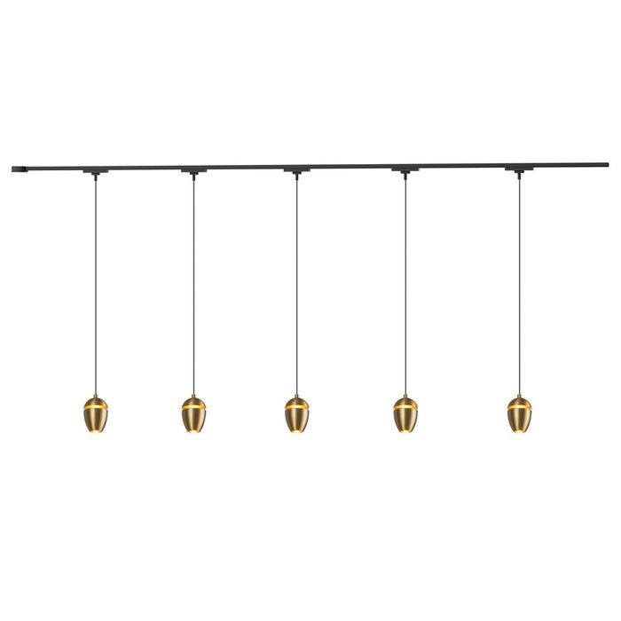 Kuzco Eloa 81" Gold Dim LED Trilo Ceiling Kit 3000K, Gold - TR5C-P89703-BG