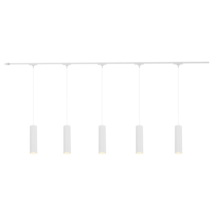 Kuzco Remuda 81" Dimmable LED Trilo Ceiling Kit 4000K, WH - TR5C4-P71602-WH
