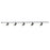 Kuzco Paolo 81" x 5" Blk Dim LED Trilo Ceiling Kit 4000K - TR5C4-S25925-BK