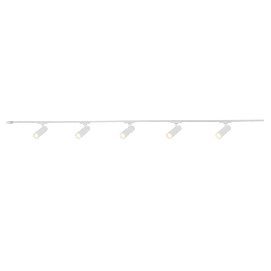 Kuzco Paolo 81" x 5" Wht Dim LED Trilo Ceiling Kit 4000K, Wht - TR5C4-S25925-WH