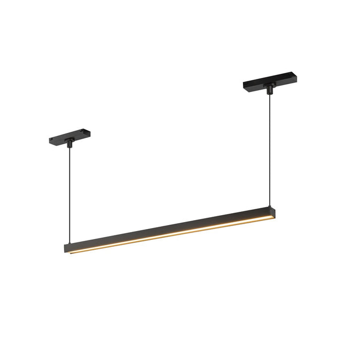 Kuzco Mira 22" Trilo Track Linear Pendant, Black - TRL28122-BK