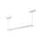 Kuzco Mira 22" Trilo Track Linear Pendant, White - TRL28122-WH