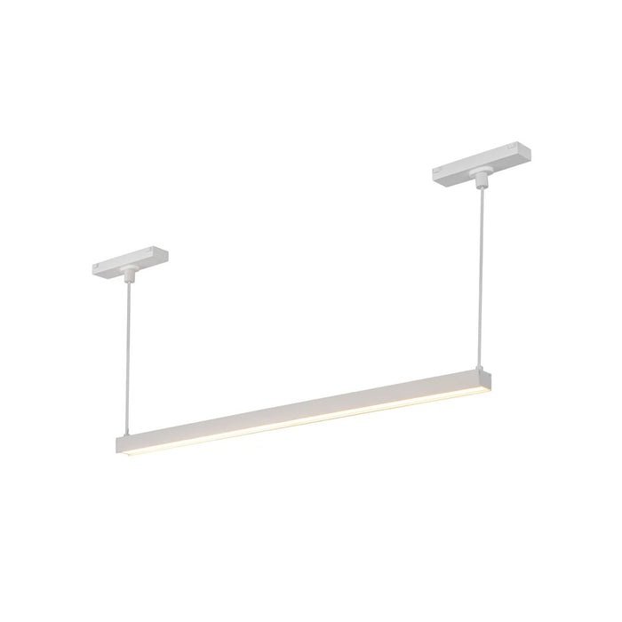 Kuzco Mira 22" Trilo Track Linear Pendant, 4000K, White - TRL28122-WH-4K