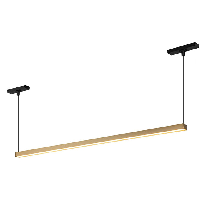 Kuzco Mira 33" Trilo Track Linear Pendant, Brushed Gold - TRL28133-BG